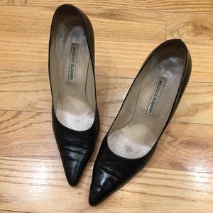 Sexy high heel Manolo pumps